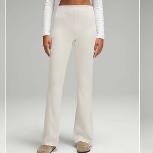 lululemon Brushed Softstreme Ribbed Zip Flared Pant 32.5"